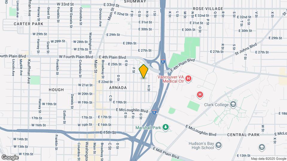 700 E 22nd St Map and Location Details