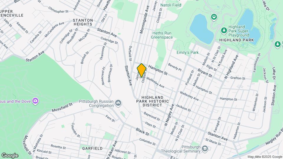 923 Chislett St Map and Location Details