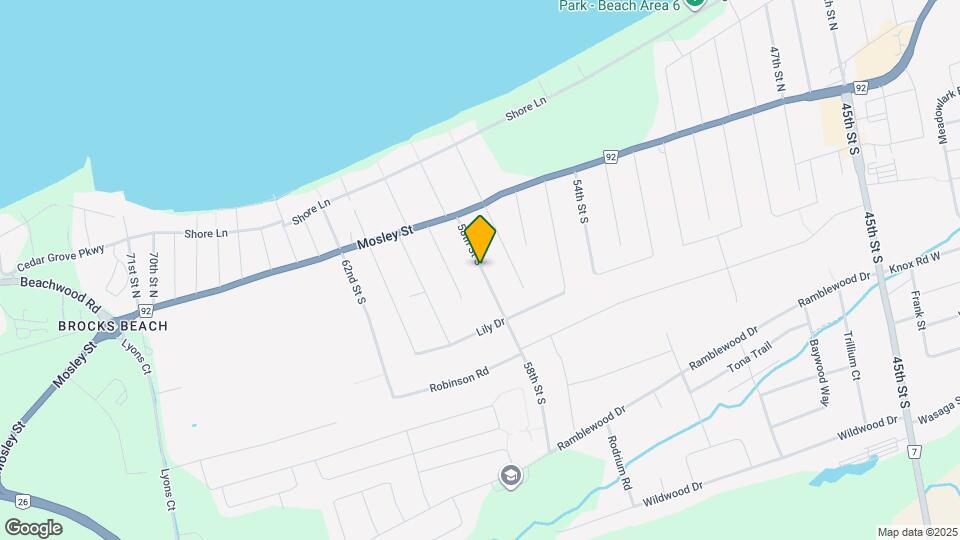 8 58th St S Map and Location Details