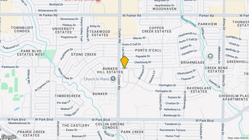2540 Las Palmas Ln Map and Location Details