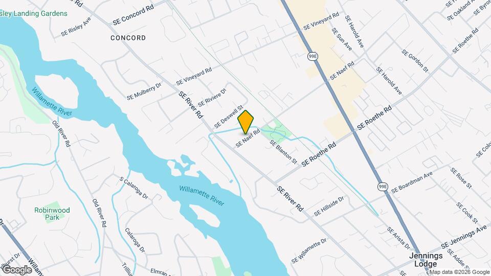 3411 SE Naef Rd Map and Location Details