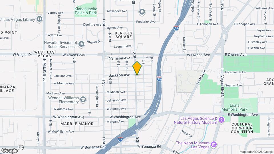 1314 E St Louis Ave Map and Location Details