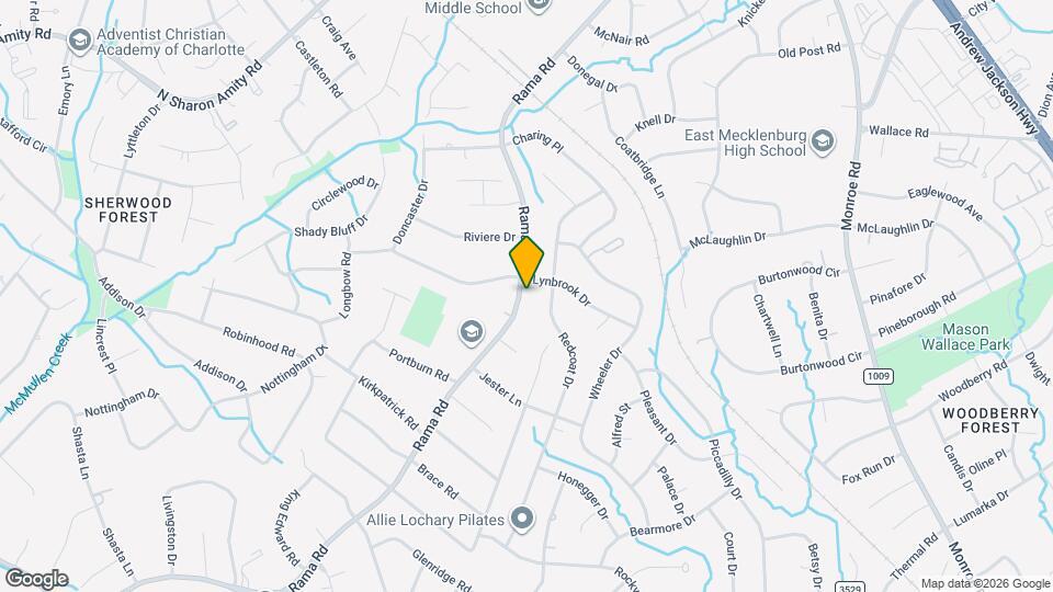 1222 Rama Rd Map and Location Details