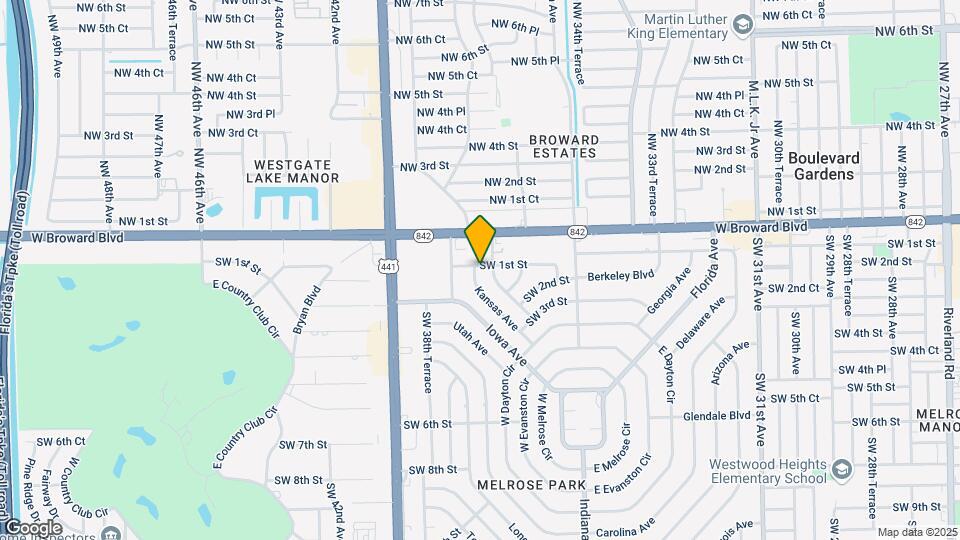 3730 SW 1st St Map and Location Details