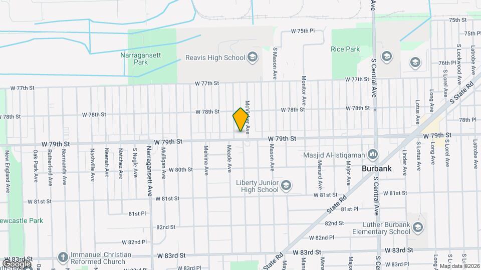 6048 W 79th St Map and Location Details
