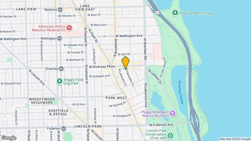 2754 N Hampden Ct Map and Location Details