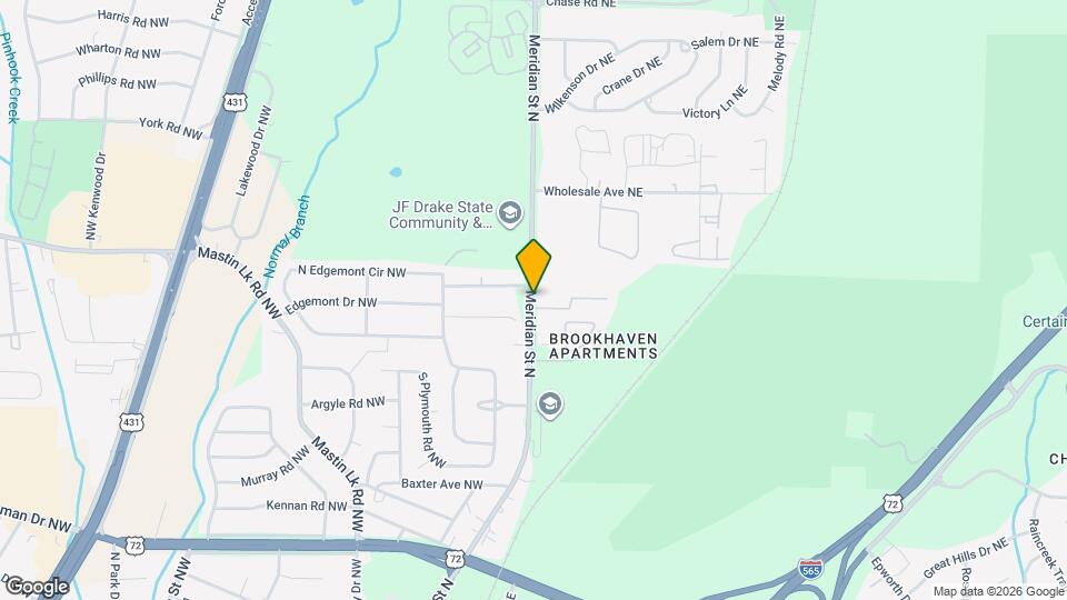 3328 Meridian St N Map and Location Details