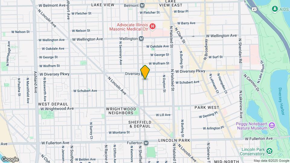 2726 N Wilton Ave Mapa y Detalles de la Ubicación