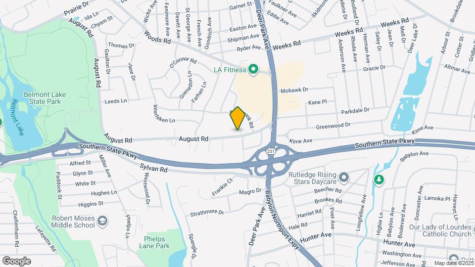 1239 August Rd Map and Location Details