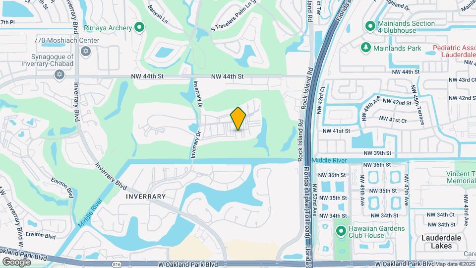 4158 Inverrary Dr, Unit 505 Mapa y Detalles de la Ubicación