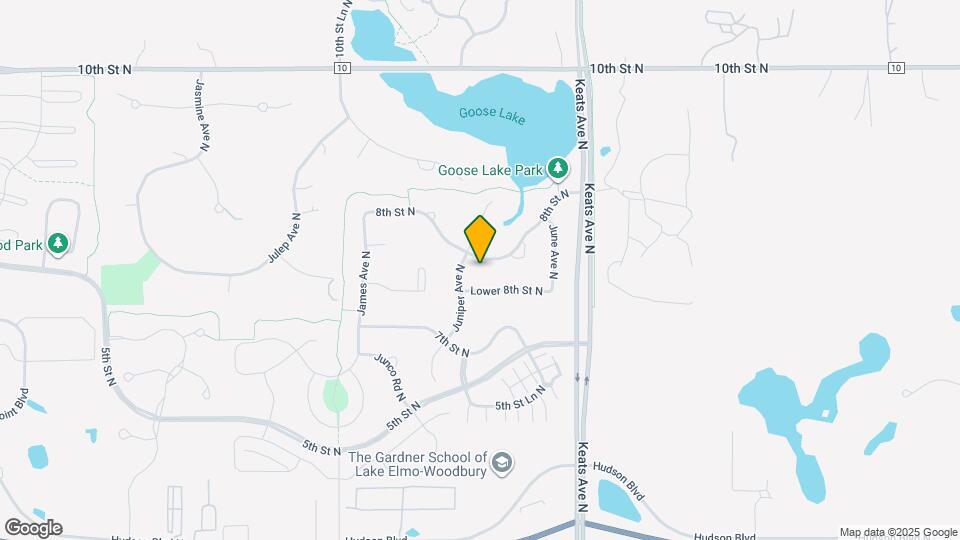 9733 8th St N Map and Location Details