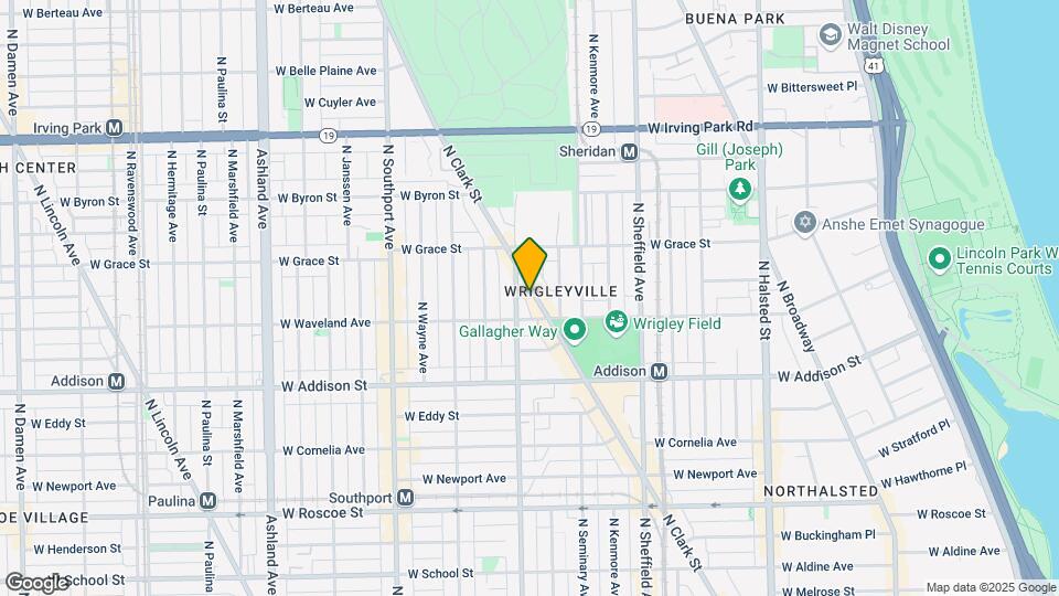 3720 N Clark St Map and Location Details