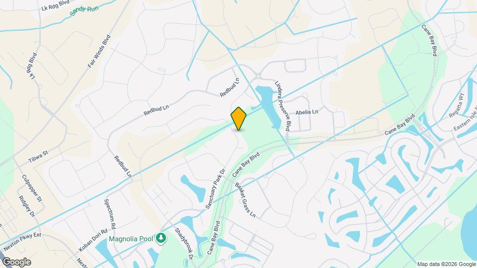 421 Sanctuary Park Dr Mapa y Detalles de la Ubicación