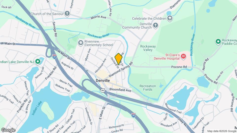 6 Orchard St Map and Location Details