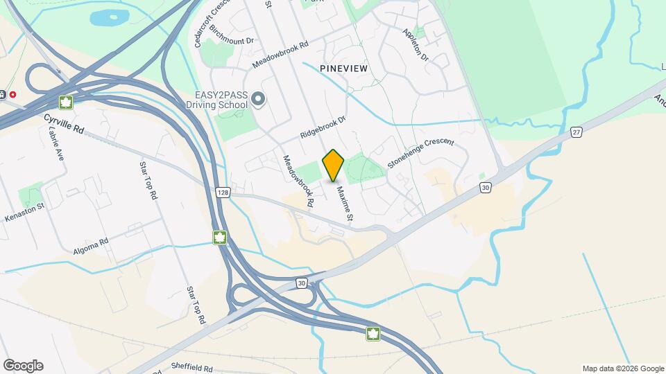 1588 Maxime St Map and Location Details