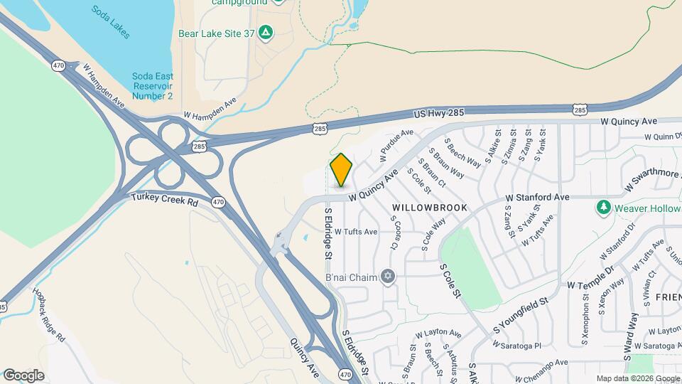 4286 S Eldridge St, Unit 201 Map and Location Details