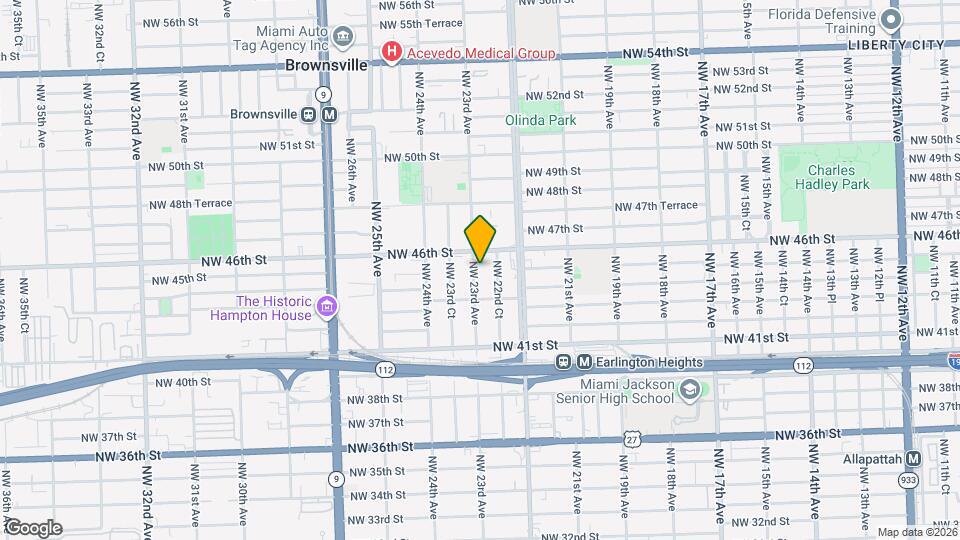 4491 NW 23rd Ave, Unit 4491 Map and Location Details
