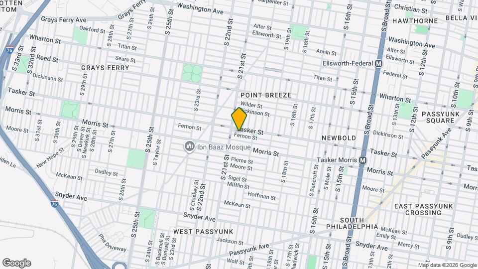 2045 Fernon St Map and Location Details