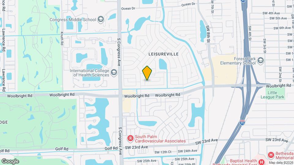 2096 SW 13th Terrace Map and Location Details