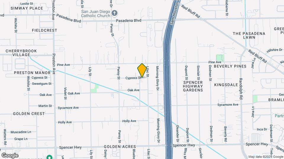 2603 Goldenrod St Map and Location Details