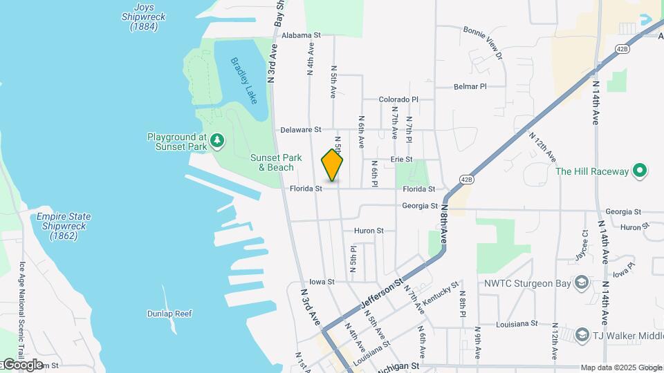 705 N 5th Ave Map and Location Details