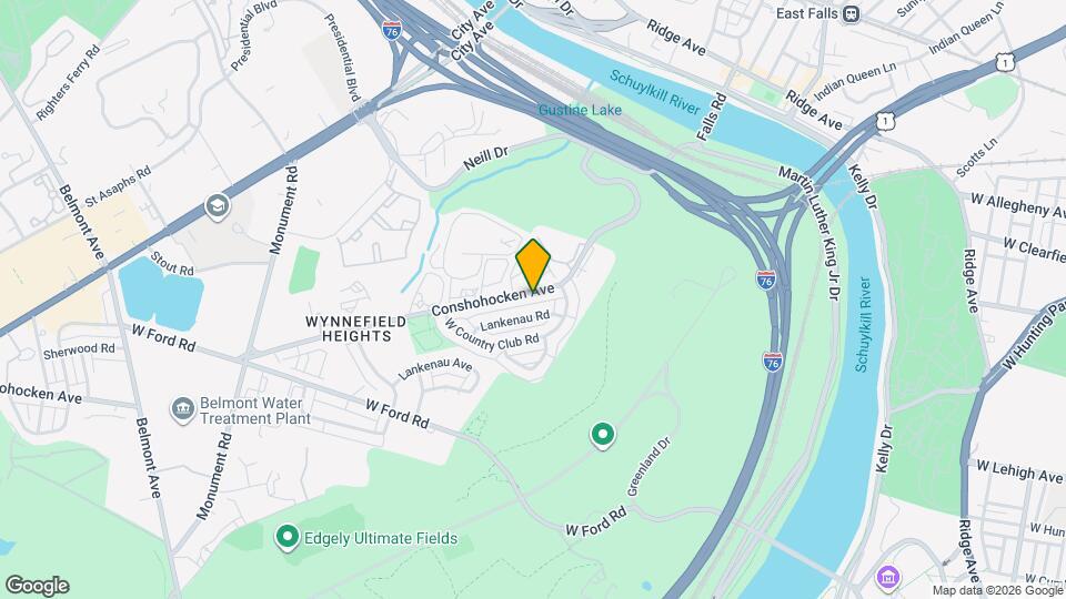 3726 Conshohocken Ave Mapa y Detalles de la Ubicación