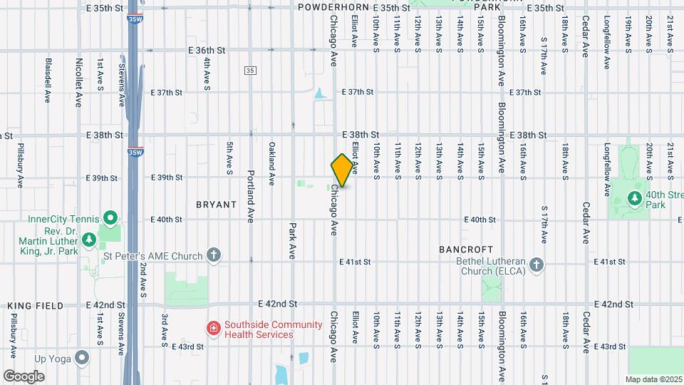 3917 Chicago Ave S Map and Location Details