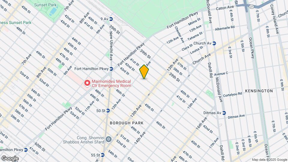 1232 42nd St Map and Location Details