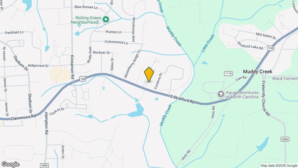 3152 S Stratford Rd Map and Location Details