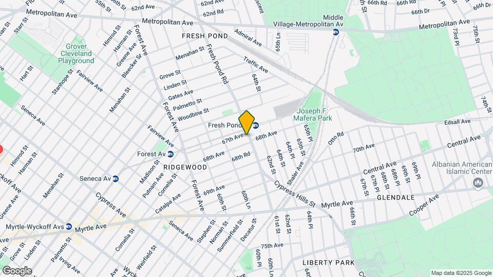 67-12 Fresh Pond Rd Mapa y Detalles de la Ubicación