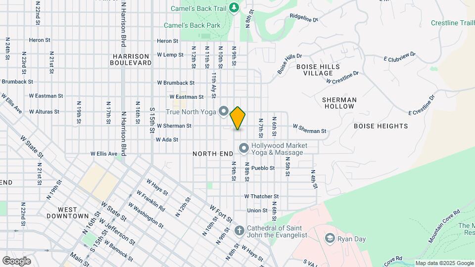 1508 N 9th St Mapa y Detalles de la Ubicación