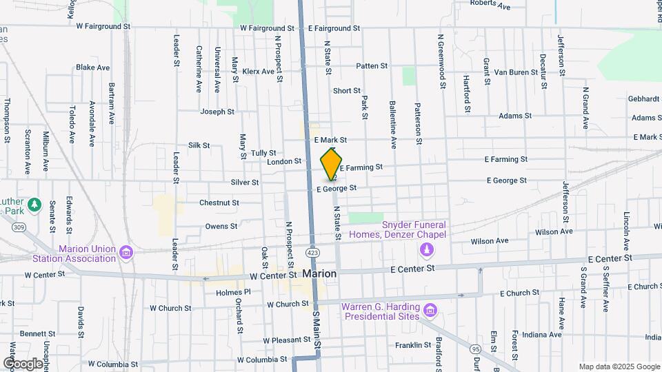 299 N State St Mapa y Detalles de la Ubicación