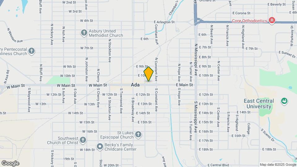 208 E Main St Map and Location Details