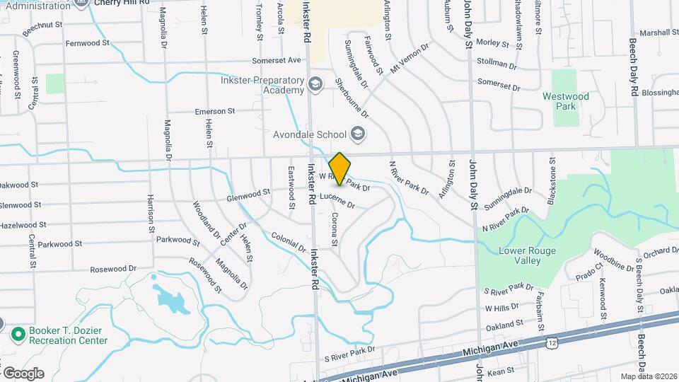 27184 Lucerne Dr Map and Location Details