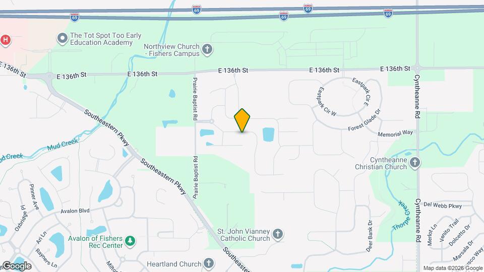 14905 Dennison Dr Map and Location Details