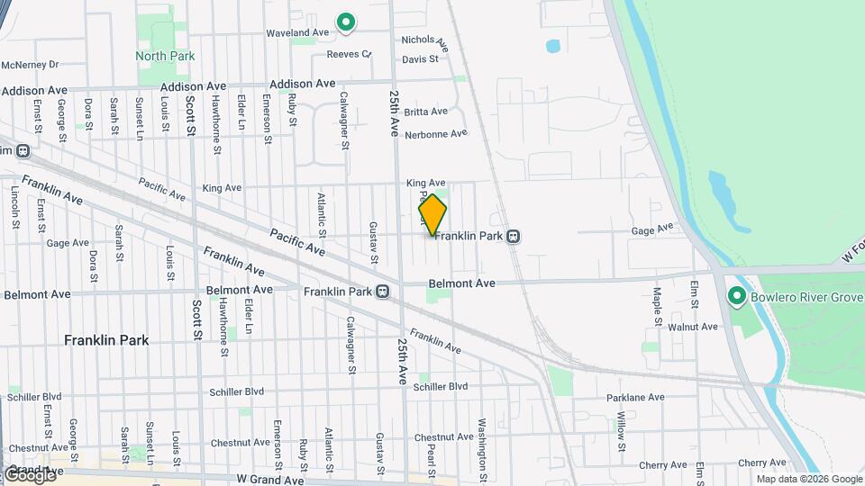 3245 Pearl St, Unit {unit 1} 3245 Pearl st Franklin Park il 60131 Mapa y Detalles de la Ubicación