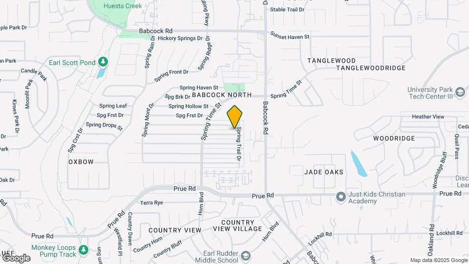 6509 Spring Hurst Dr Mapa y Detalles de la Ubicación