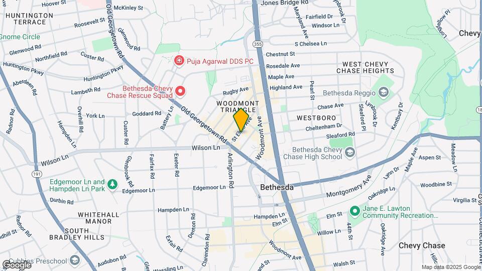 4924 St Elmo Ave Map and Location Details