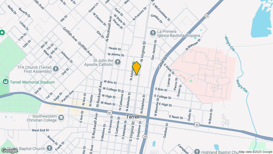 507 N Virginia St Map and Location Details