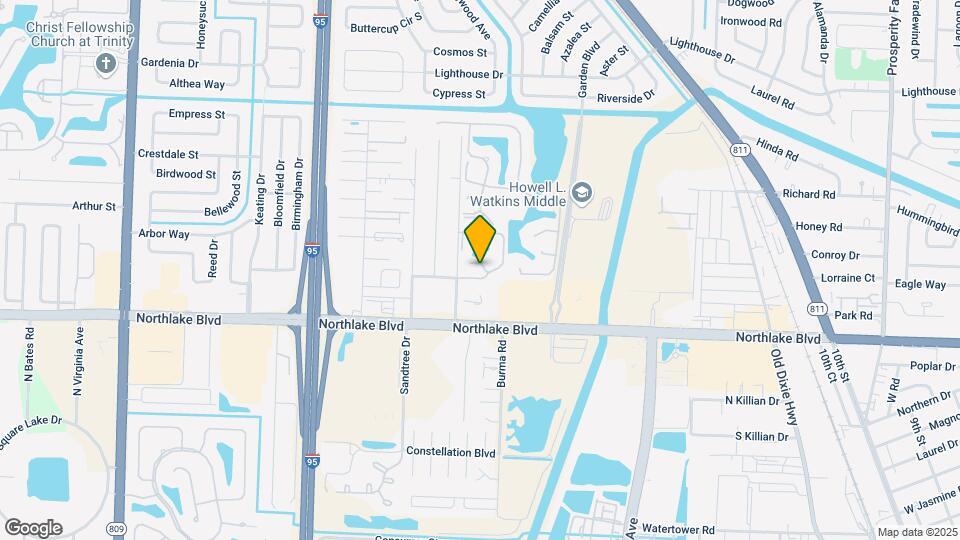 3558 Wildwood Forest Ct Map and Location Details
