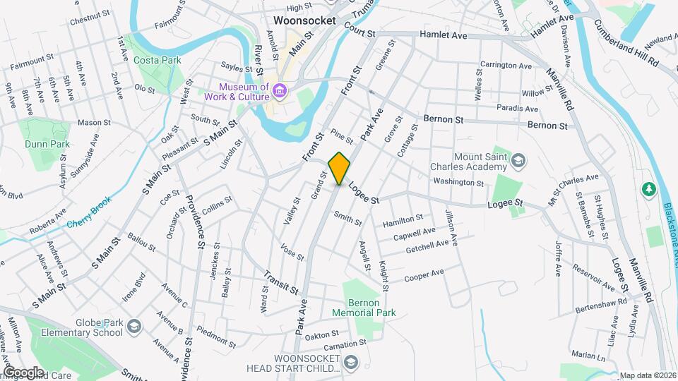 580 Park Ave Mapa y Detalles de la Ubicación