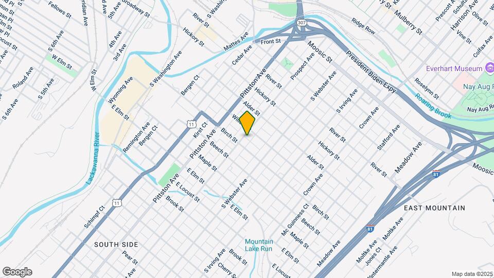 717-719 Prospect Ave Map and Location Details