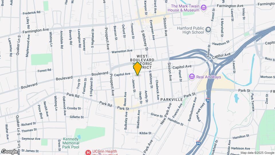 117 Heath St Map and Location Details