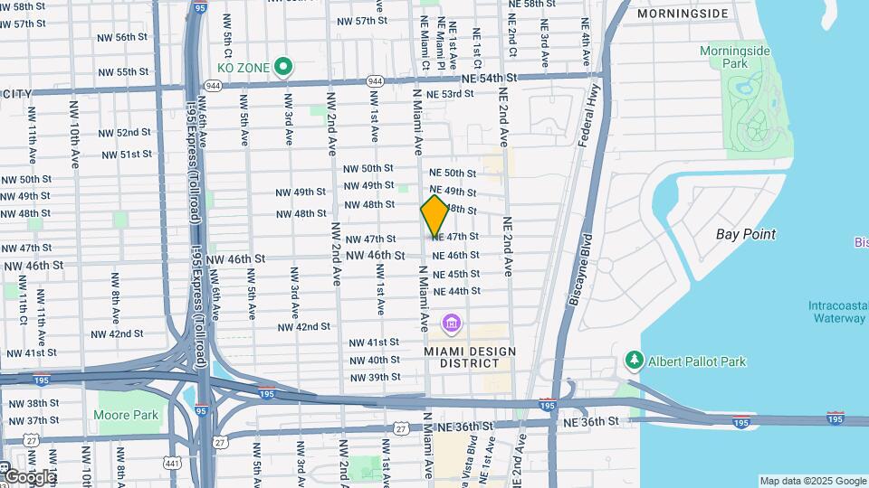24 NE 47th St Map and Location Details