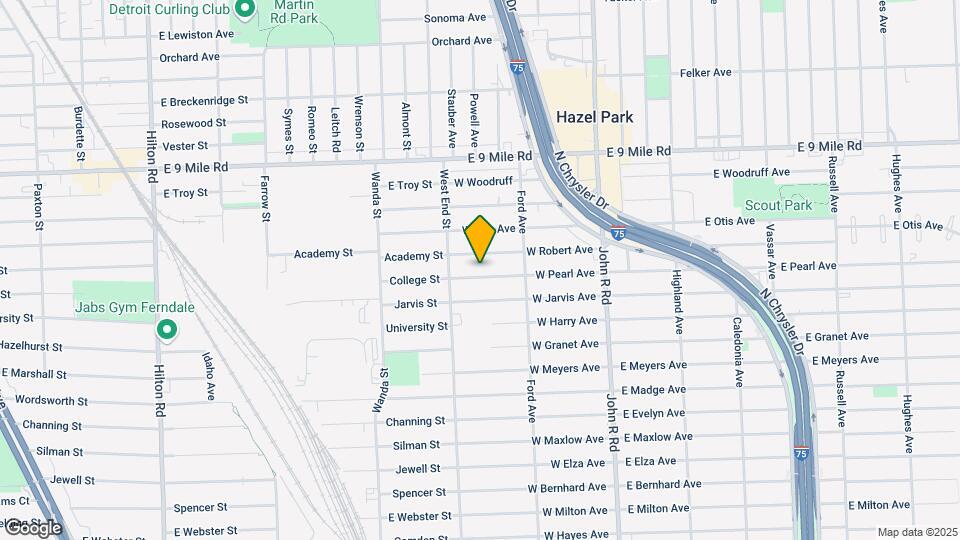396 W Pearl Ave Map and Location Details