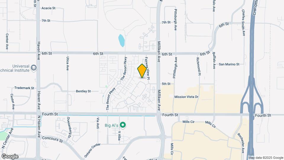Elate Rancho Cucamonga - 55+ Active Adult Apartment Homes Map and Location Details