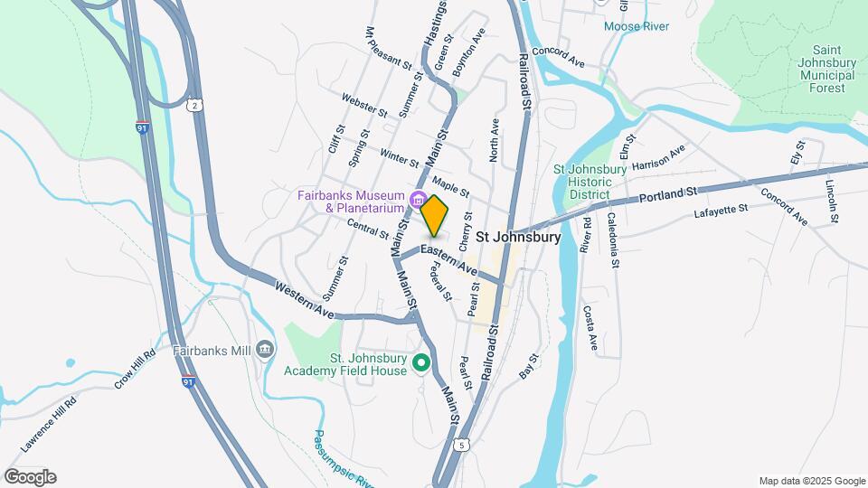14.178 Eastern Ave, St Johnsbury, VT 05819 Mapa y Detalles de la Ubicación