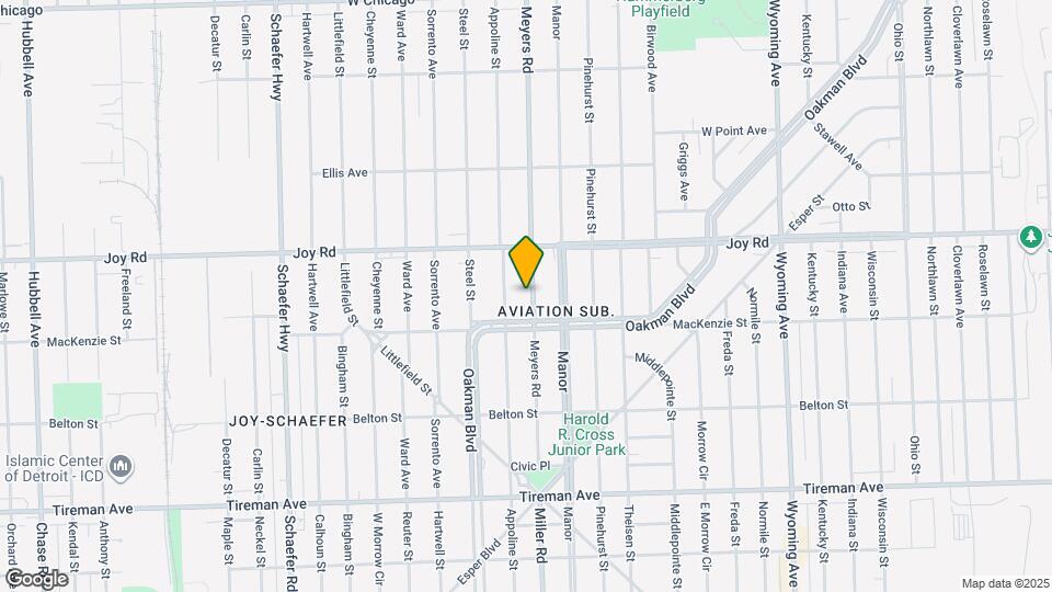 8547 Meyers Rd Map and Location Details