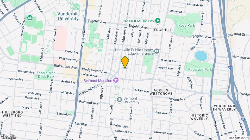 1709 Villa Pl, Unit 2 Mapa y Detalles de la Ubicación
