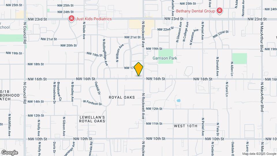 7123 NW 16th St Map and Location Details